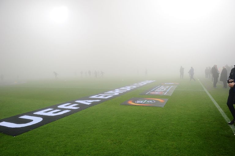 Mida ei näe, seda ei näe: Sassuolo ja Genki mäng lükati päeva võrra edasi. FOTO: