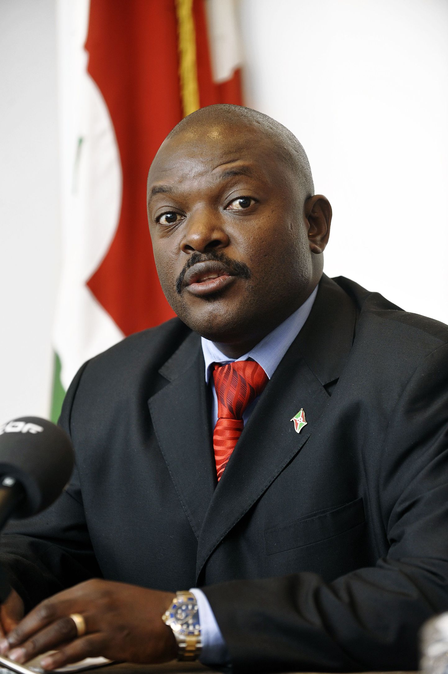 Burundi ametisolev president Pierre Nkurunziza