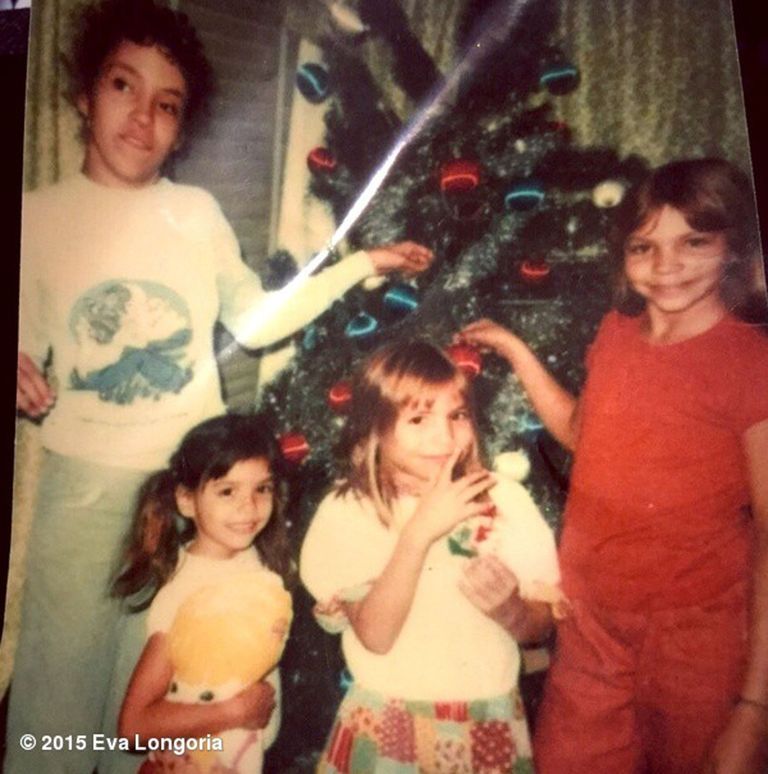 Eva Longoria avaldas Instagramis lapsepõlvefoto: «Minu kaunis õde Esme saatis mulle äsja selle pildi! Arvake, milline neist olen mina!» Foto: Scanpix
