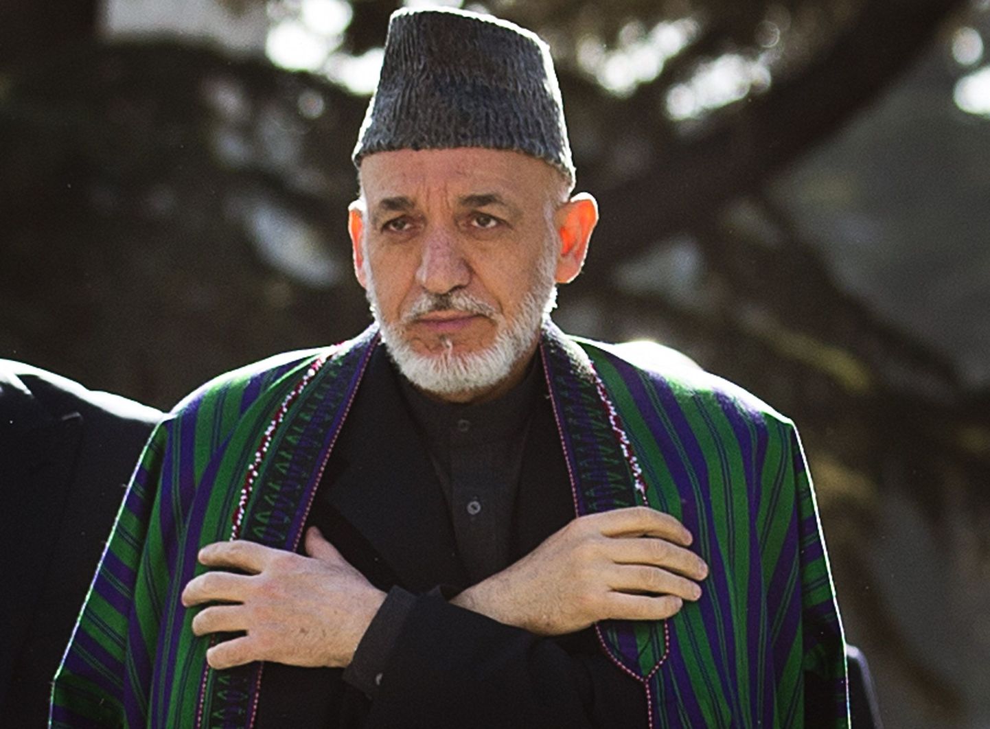 Afganistani president Hamid Karzai