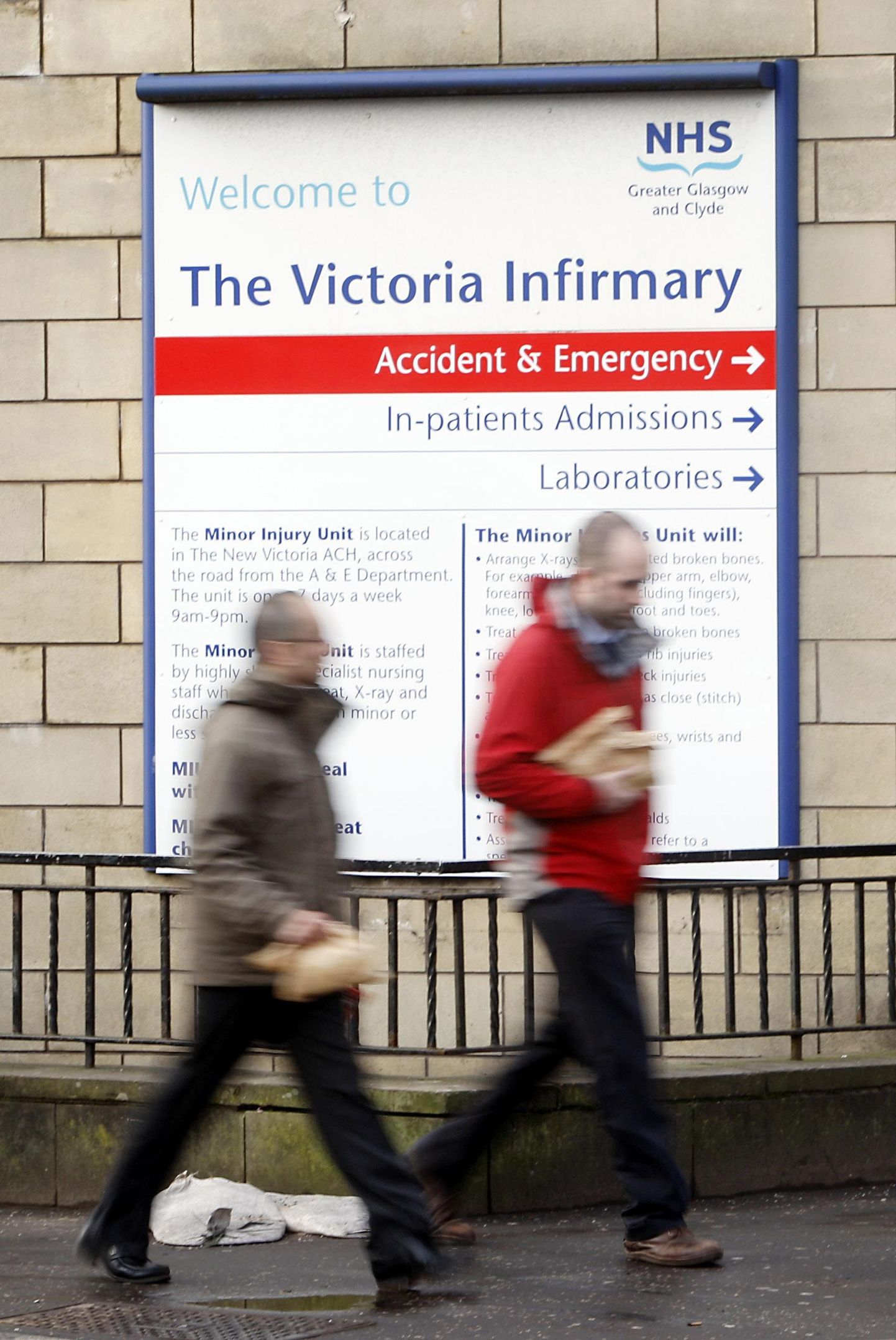 Victoria haigla Glasgow's. Šotimaal on alates detsembrist siberi katku tagajärjel surnud seitse heroiinikasutajat.