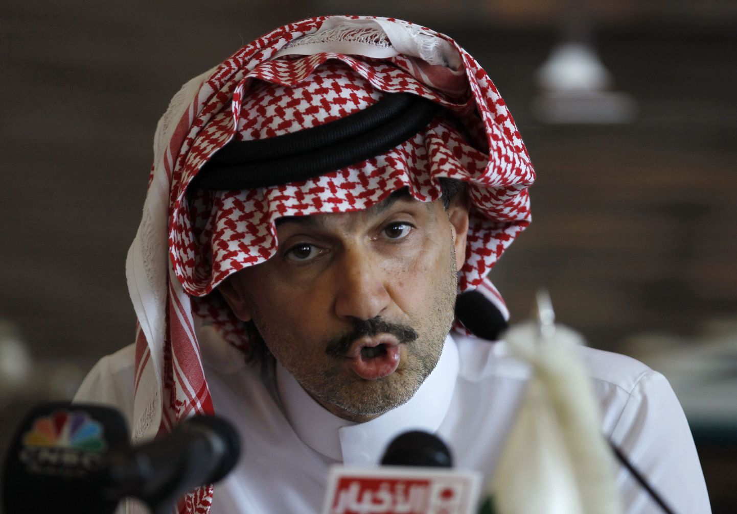 Saudi Araabia miljardär, prints  Alwaleed bin Talal