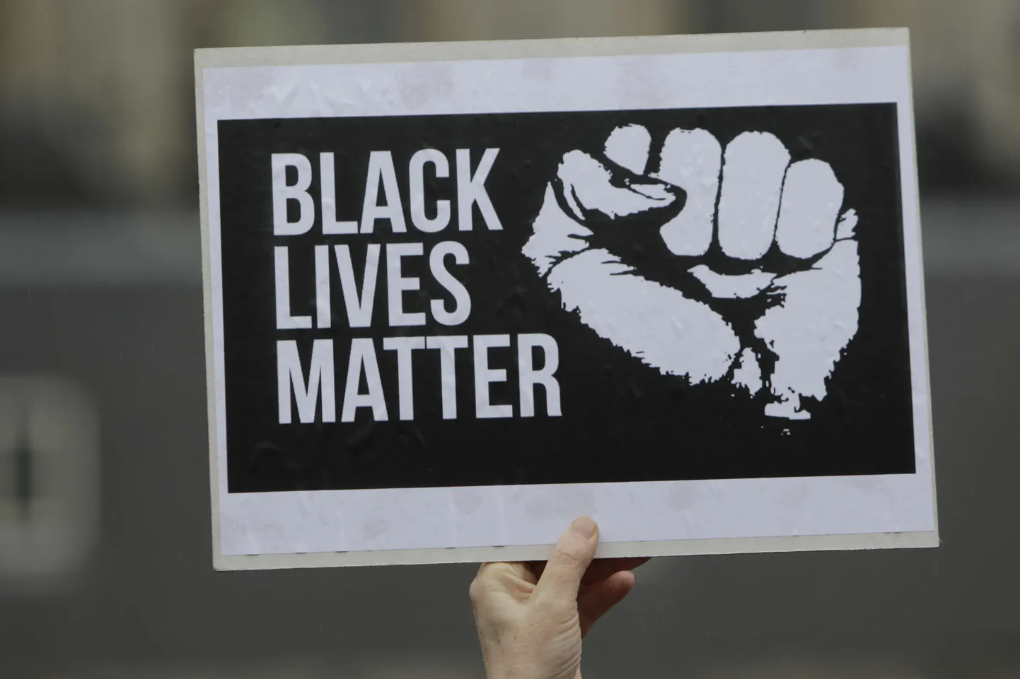 Black Lives Matter plakat