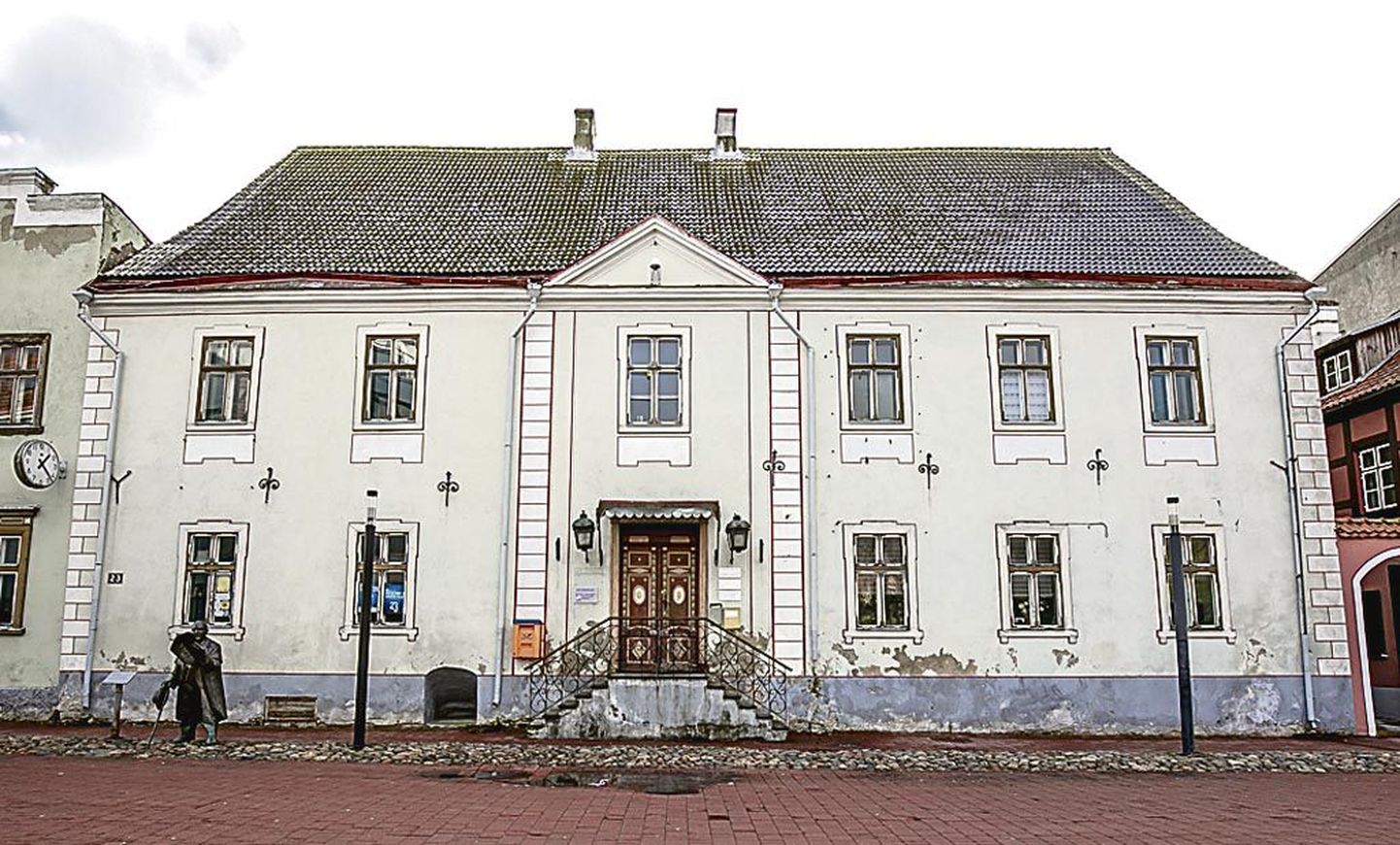 Mohri maja oli esimesi hooneid, mis Rootsi ajal hakkas palistama praeguse Lastepargi kohal asunud turuplatsi.