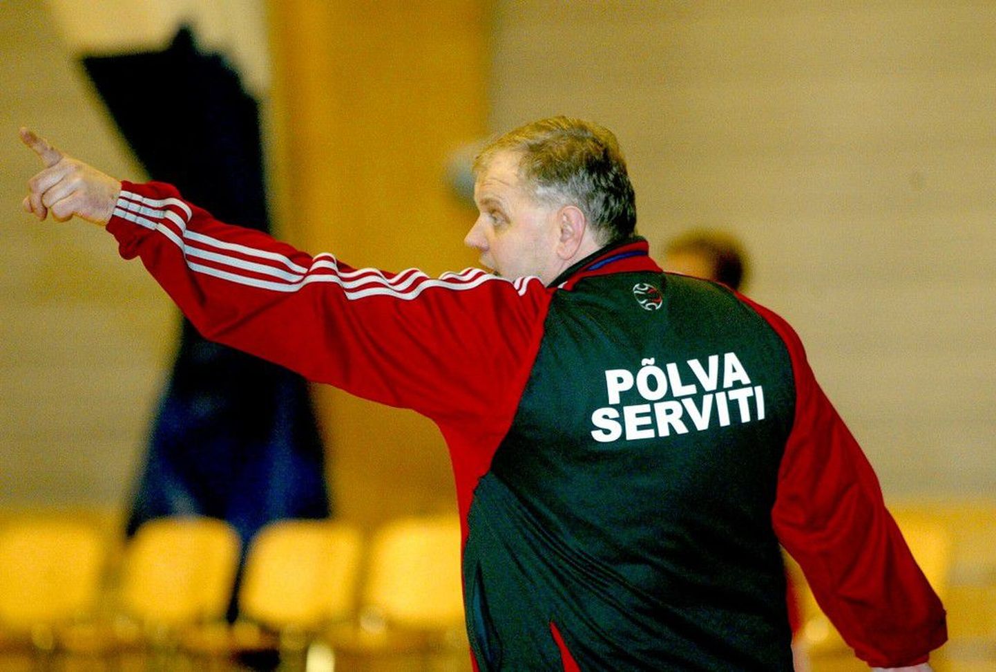 Põlva Serviti käsipallimeeskonna peatreener Kalmer Musting.