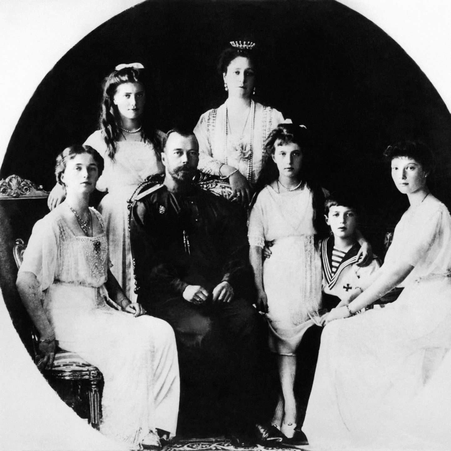 Venemaa viimane tsaar Nikolai II ja tema perekond