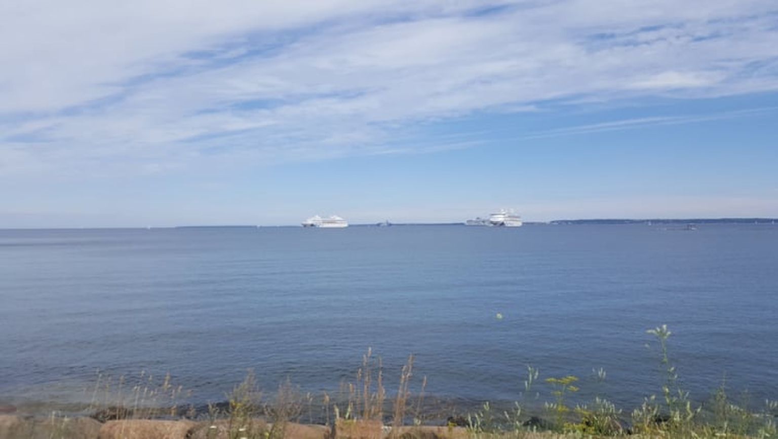 Saksa kruiisilaevad AidaAura ja AidaCara.