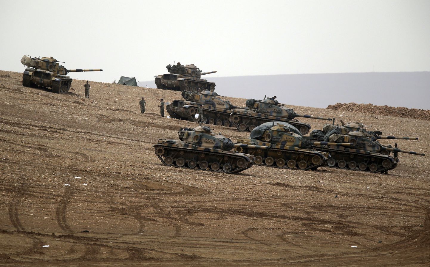 Турецкие танки.