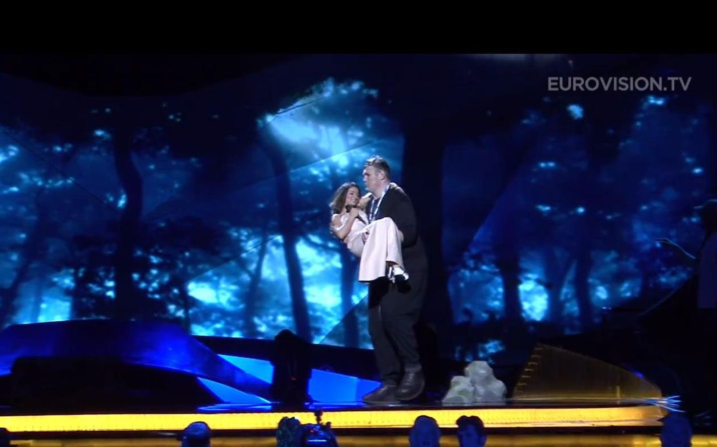 Ukraina «relv» Eurovisioonil on 2,43-meetrine hiiglane