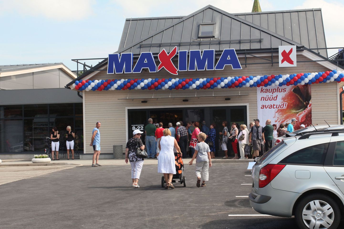 Maxima Rakvere kaupluse avamine.