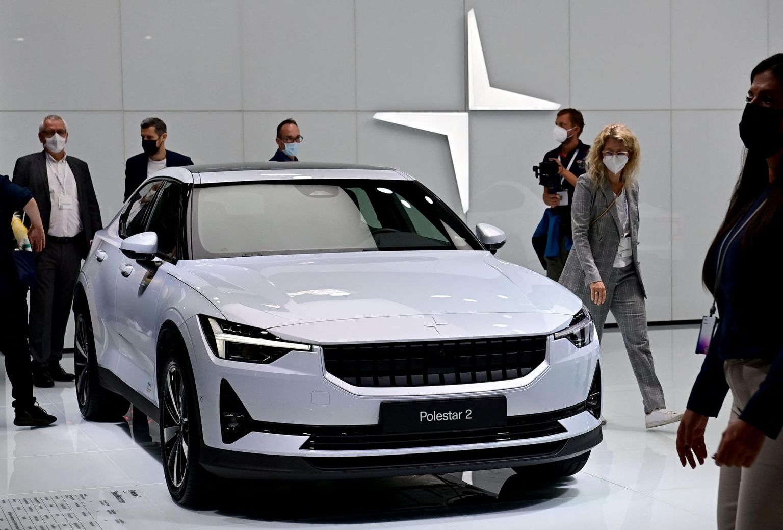 Elektriauto Polestar Müncheni rahvusvahelisel automessil selle aasta septembris.