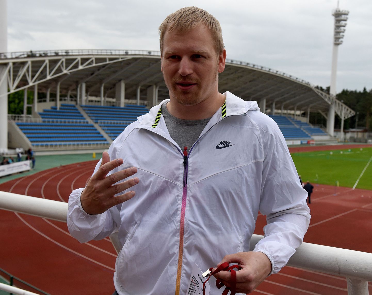 Venemaa vasaraheitja Sergei Litvinov võitis 2014. aasta EMilt pronksmedali.