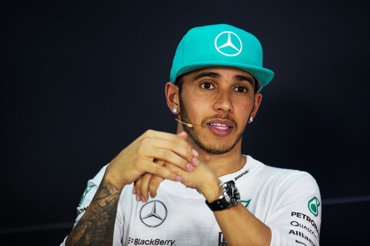 Lewis Hamilton.