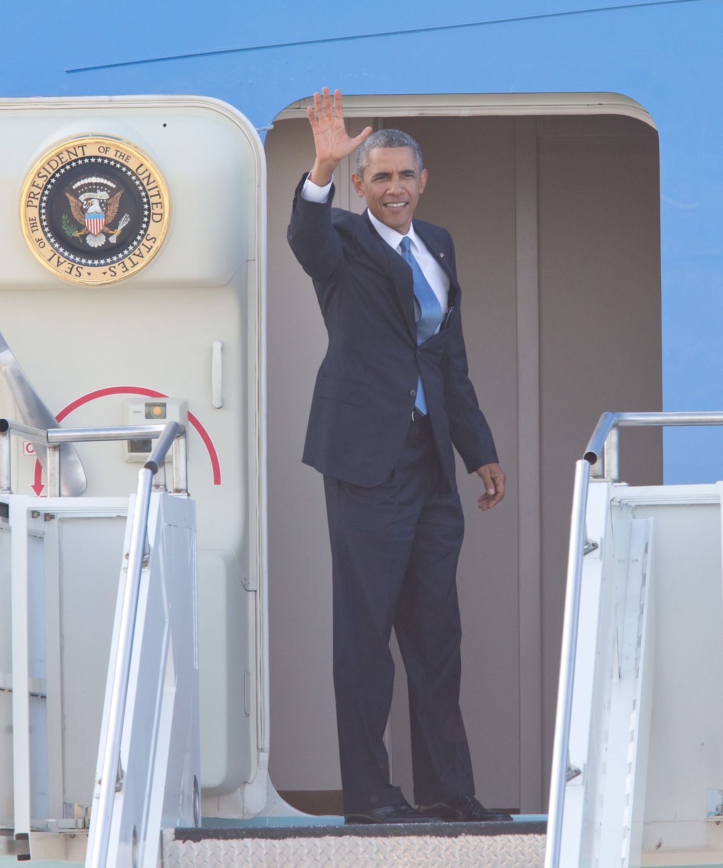 USA president Barack Obama viipab hüvastijätuks.