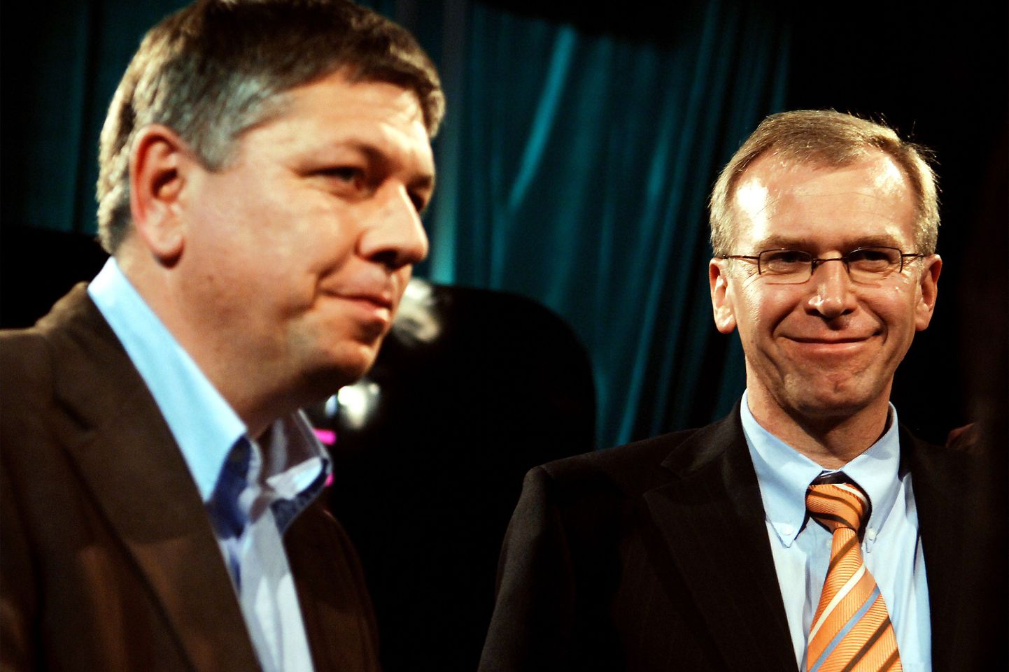 Belgia peaminsiter Yves Leterme (paremal) ja justiitsminister Jo Vandeurzen.