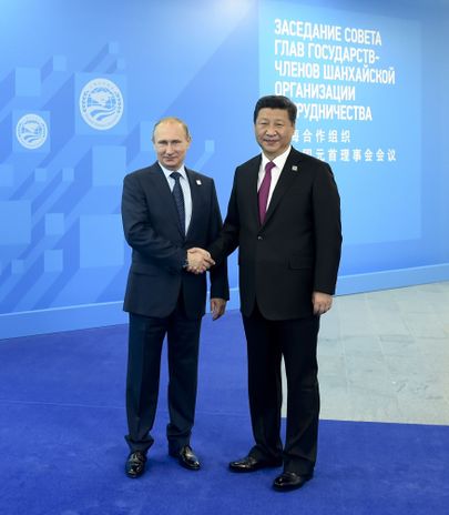 Putin ja Hiina president Xi Jinping. Foto: Scanpix