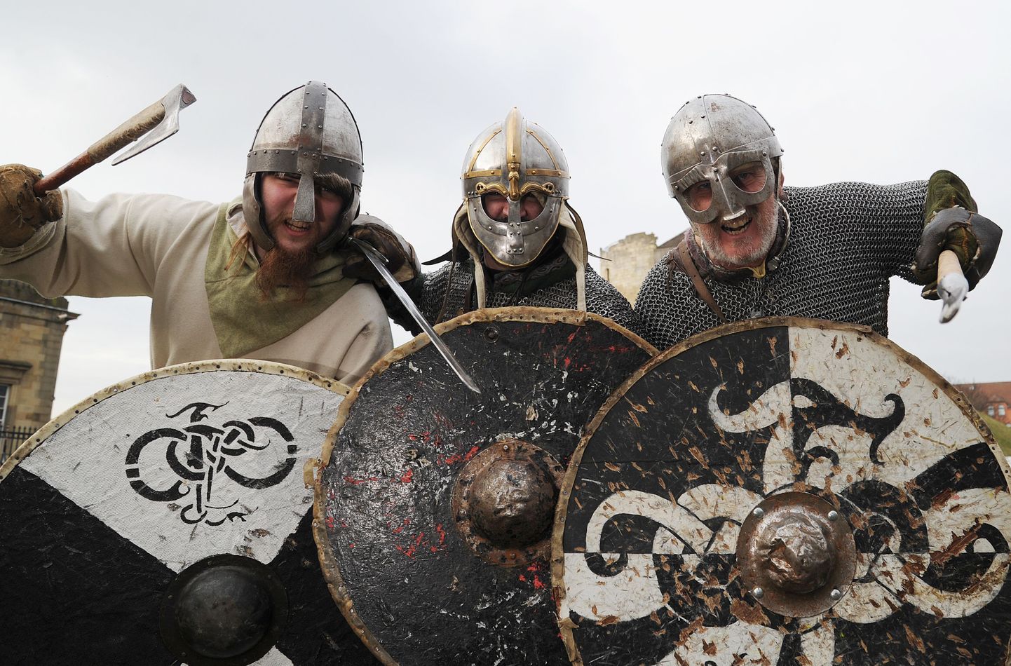 Viikingeid kehastavad näitlejad