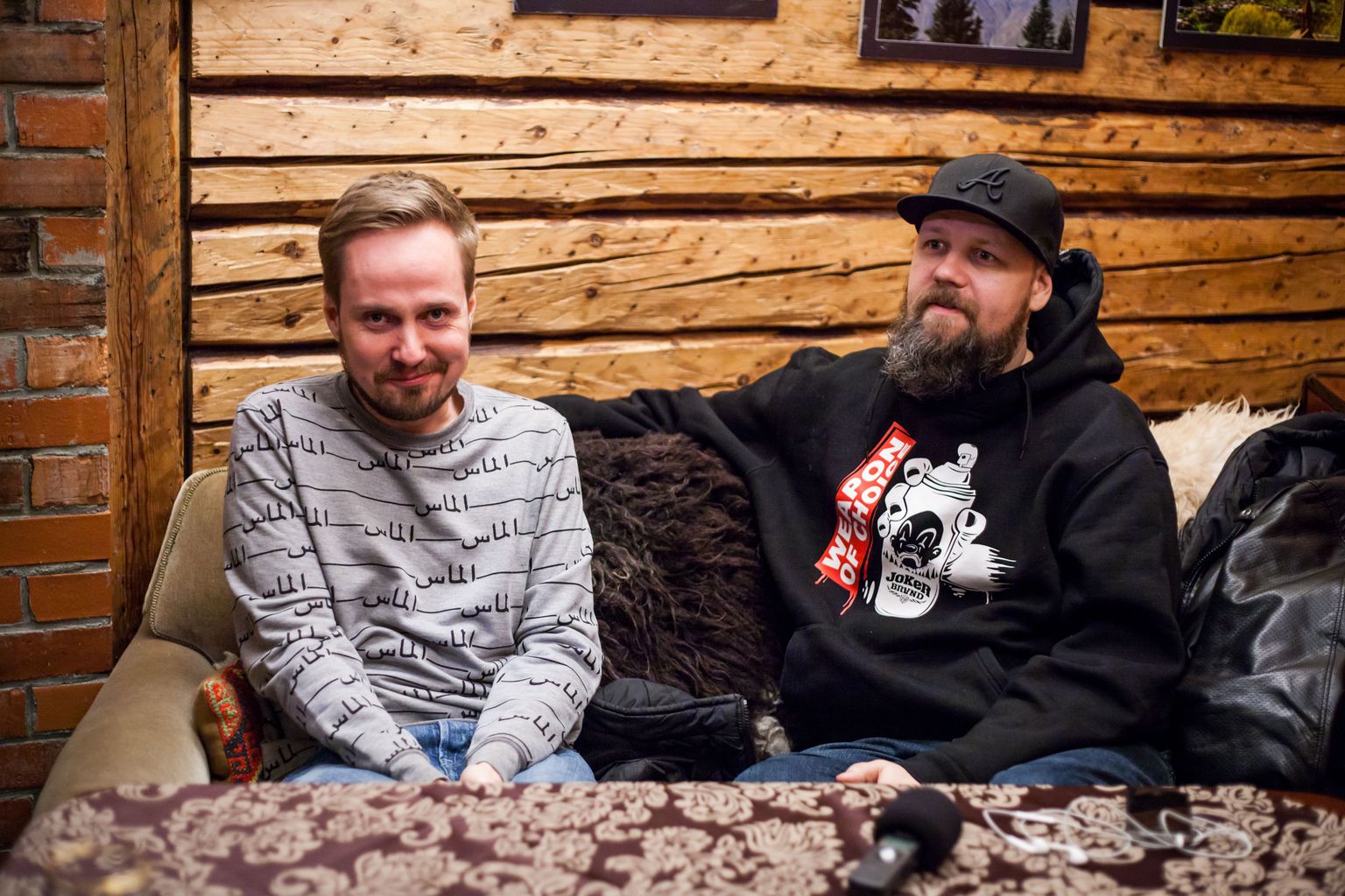 Genka ja Paul Oja autoriõhtu Pärnu restoranis Kolhethi