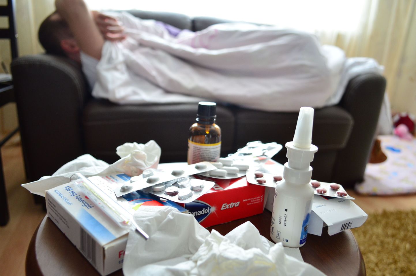 Grippi haigestumine on olnud kahel järjestikusel nädalal väikeses languses.
