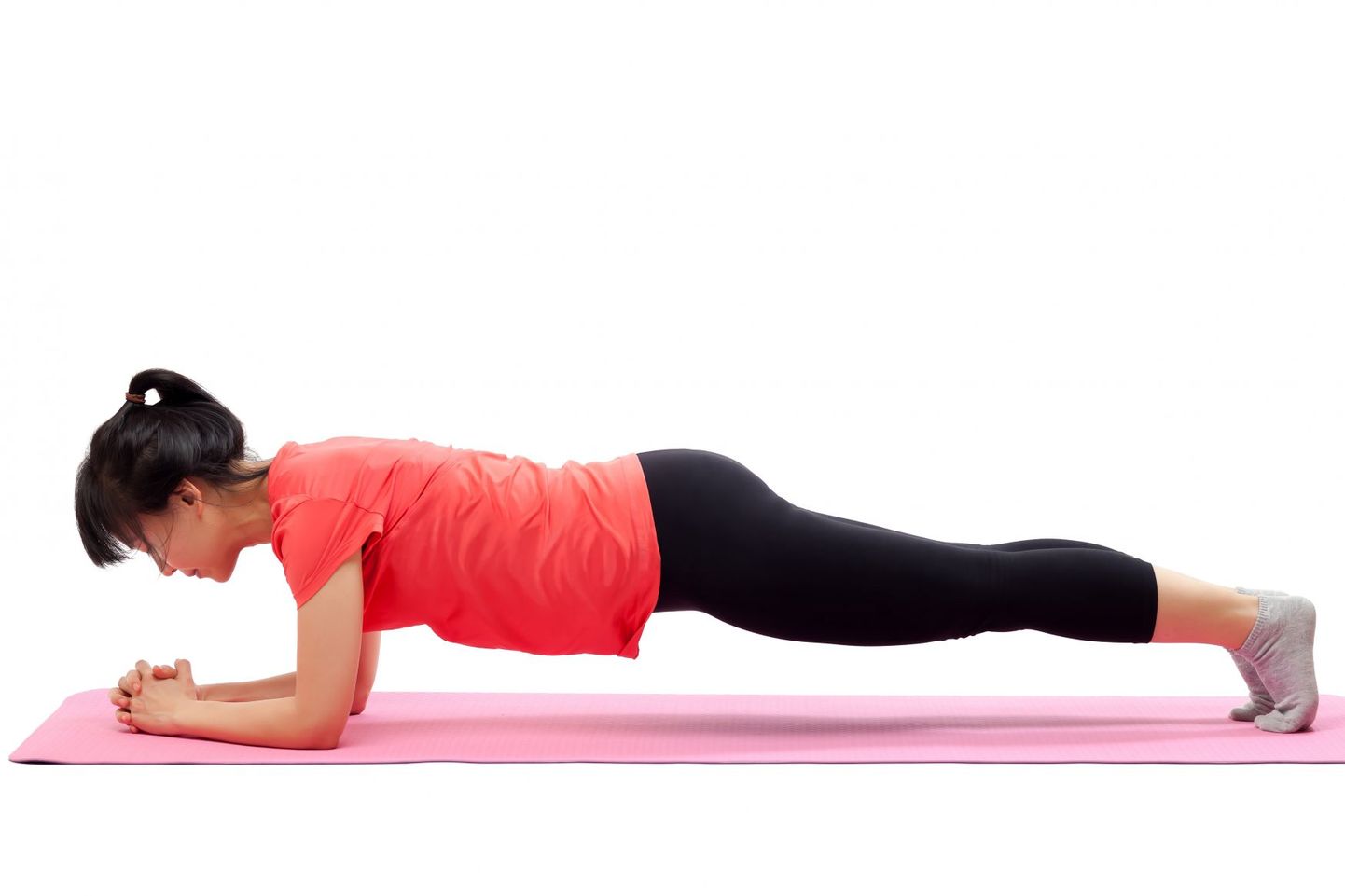 Plank-asend tugevdab lihaseid.