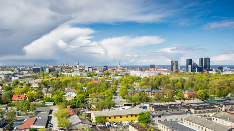 Vaade Tallinna südalinnale