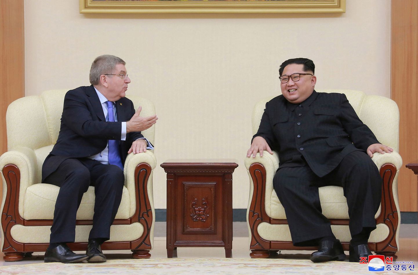 Kim Jong-un kohtub neil päevil ROKi presidendi Thomas Bachiga