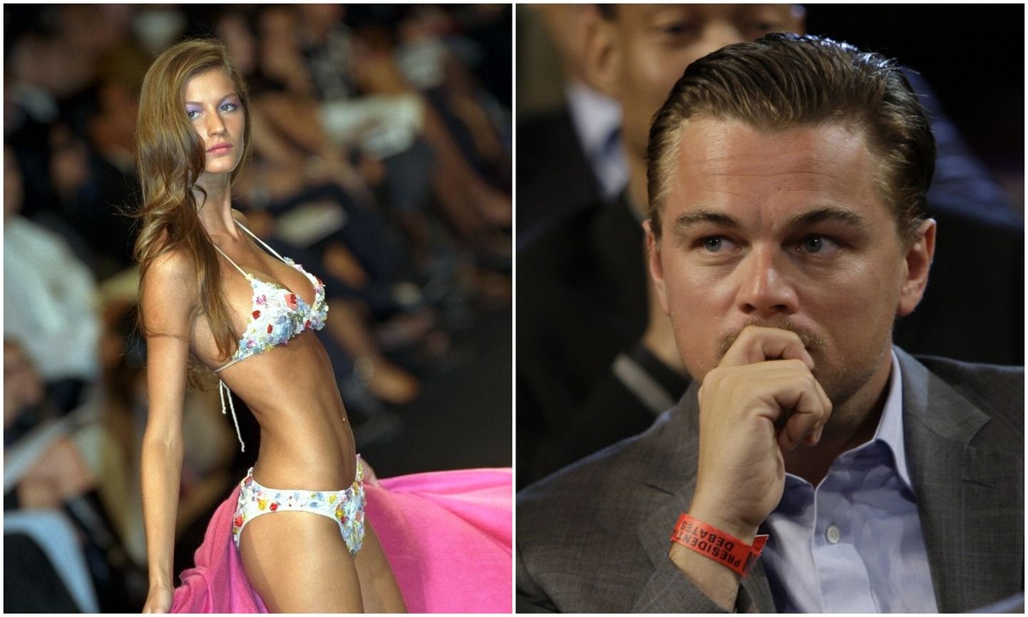 Supermodell Gisele Bündchen ja filminäitleja Leonardo DiCaprio deitisid sajandi alguses.