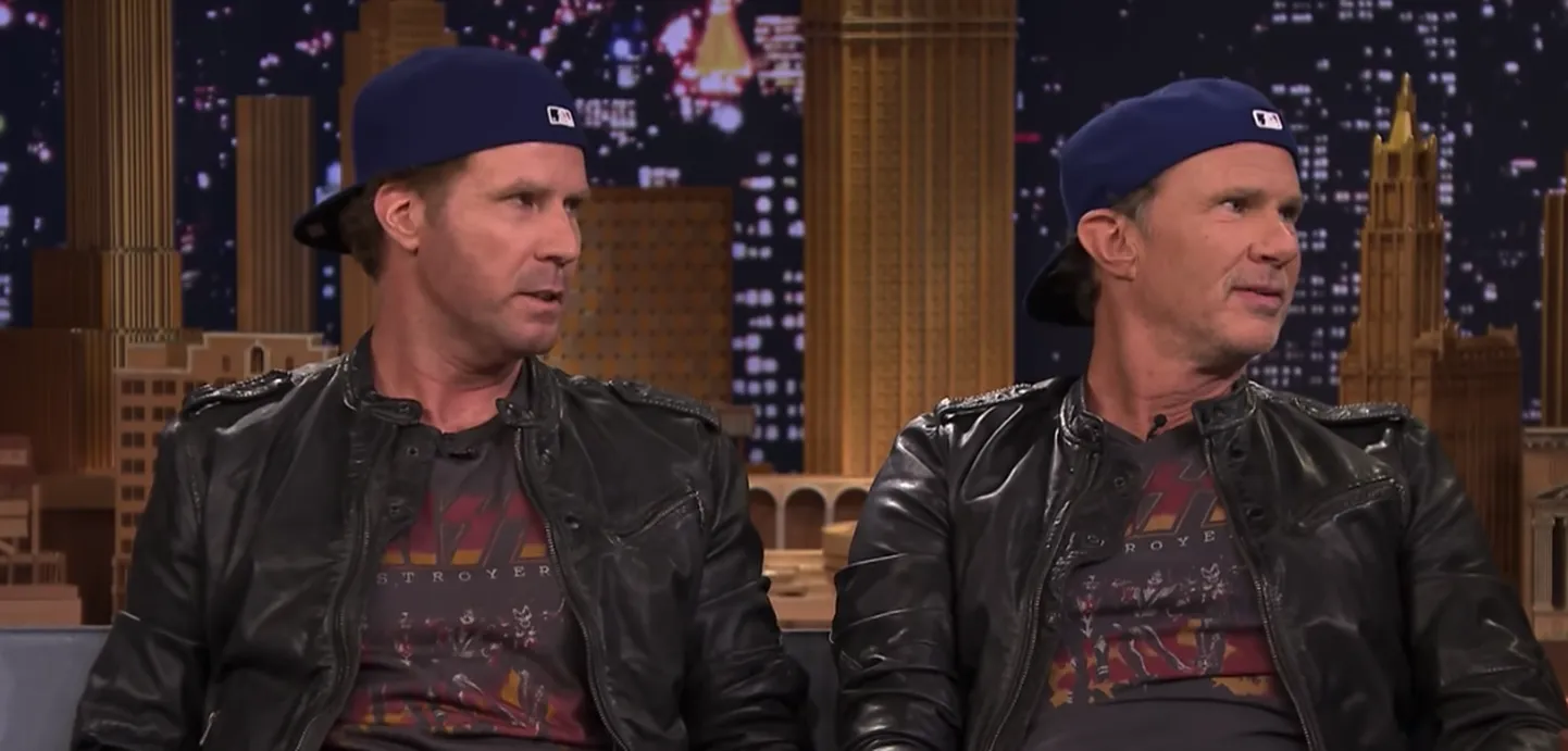 Will Ferrell ja Chad Smith Jimmy Falloni saates.