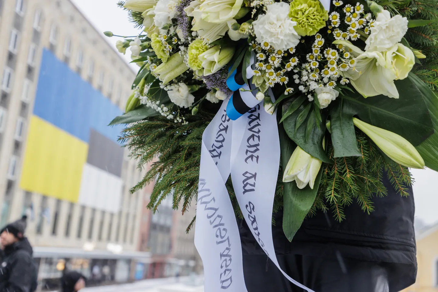 Vabadussõjas langenute mälestamine 2023. aastal.