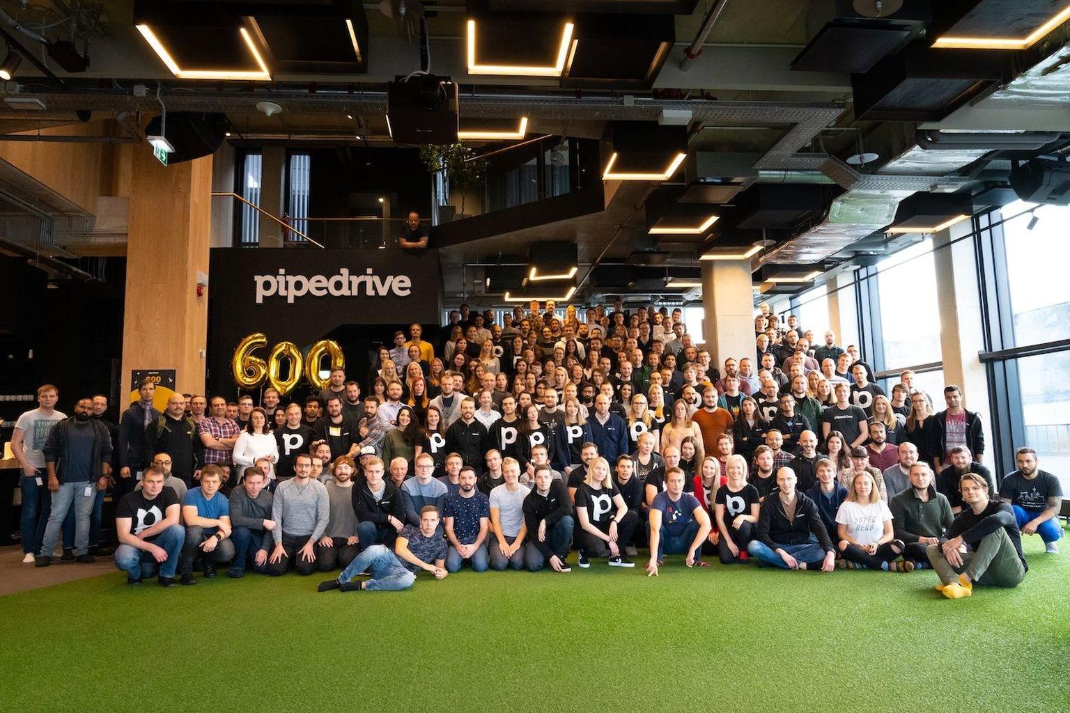 Pipedrive&#39;i Eesti kontorites töötab umbes 450 inimest.