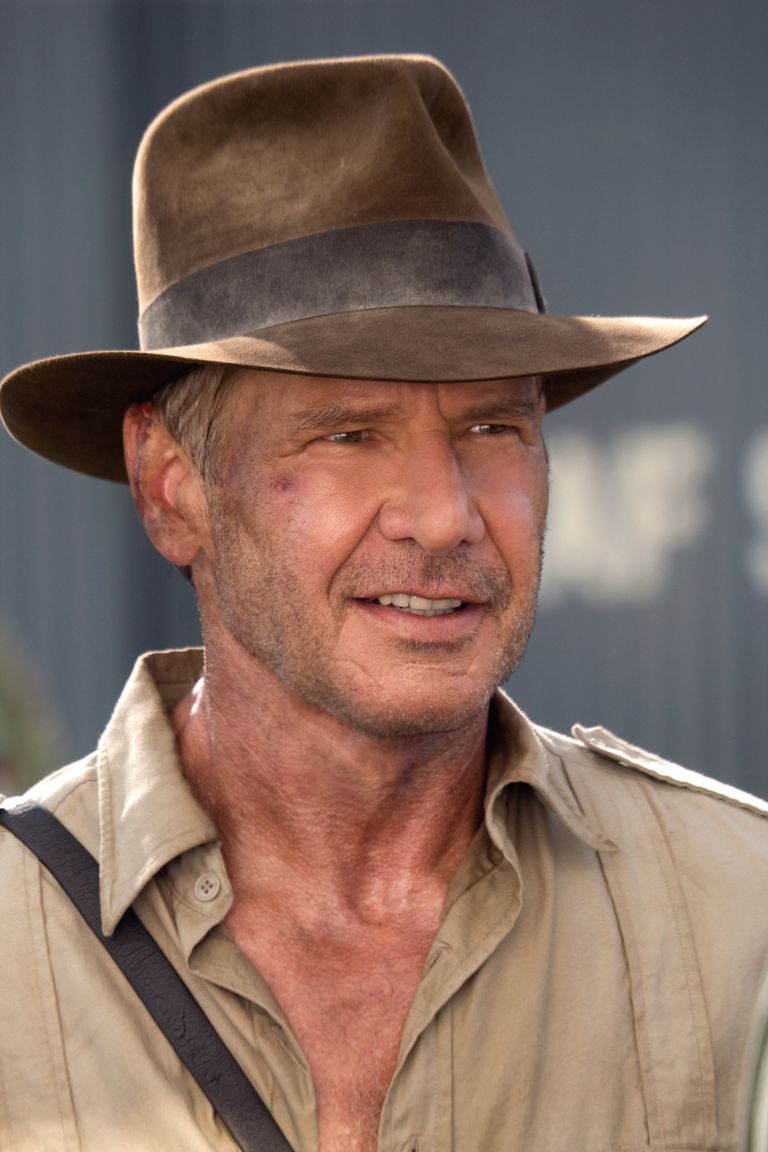 Harrison Ford Indiana Jonesina filmis «Indiana Jones ja Kristallpealuu kuningriik»