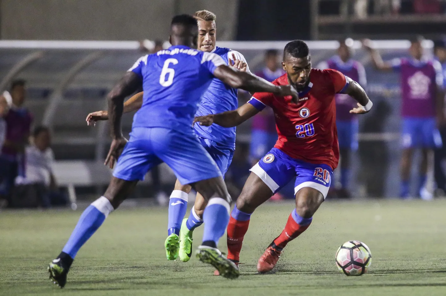 Nicaragua vs Haiti.