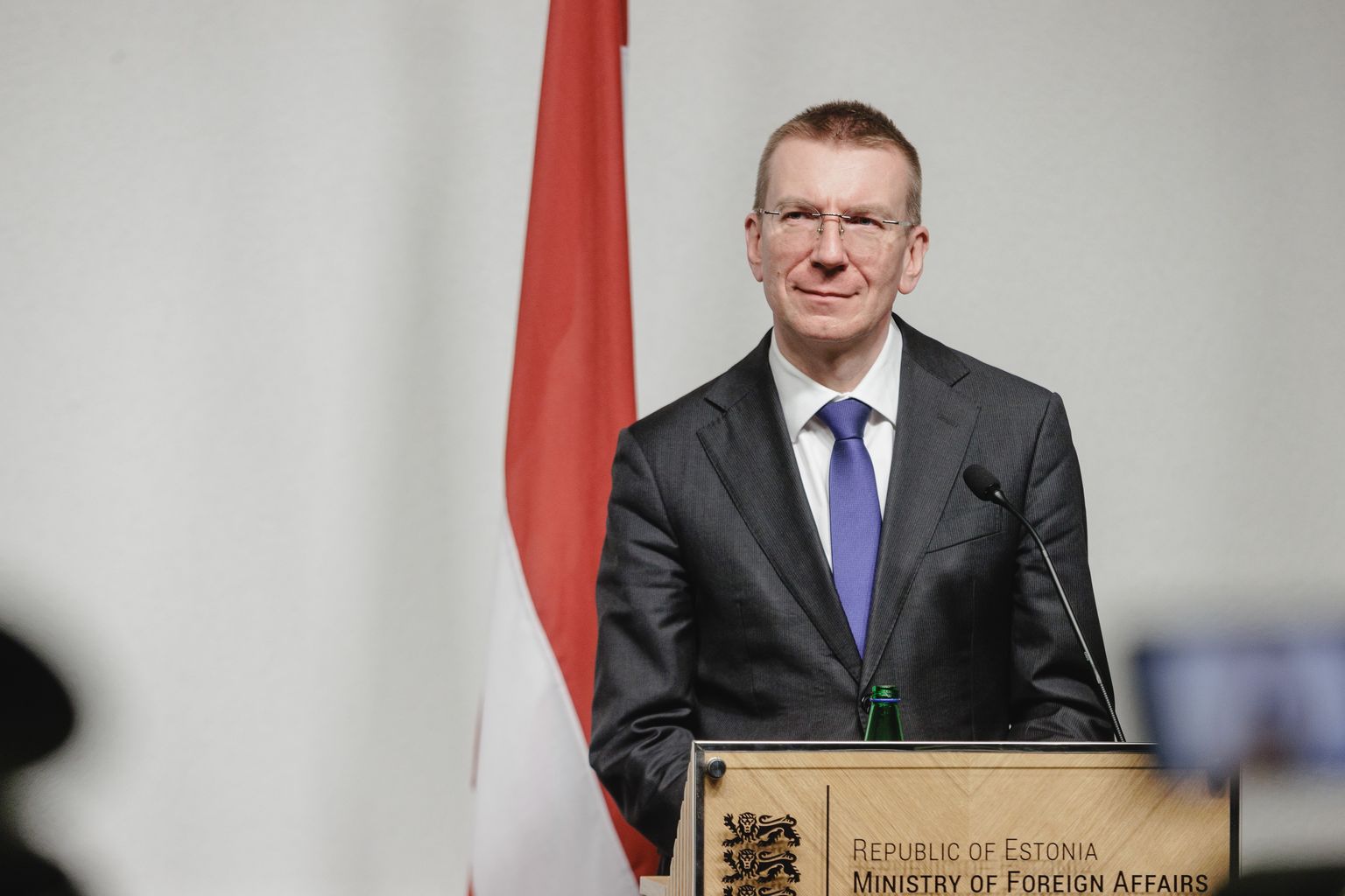 Министр иностранных дел Латвии Эдгар Ринкевич.