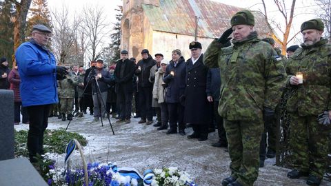 Galerii ⟩ Eesti kaitselahingute alguse aastapäev Kirblas möödus rahvarohkelt