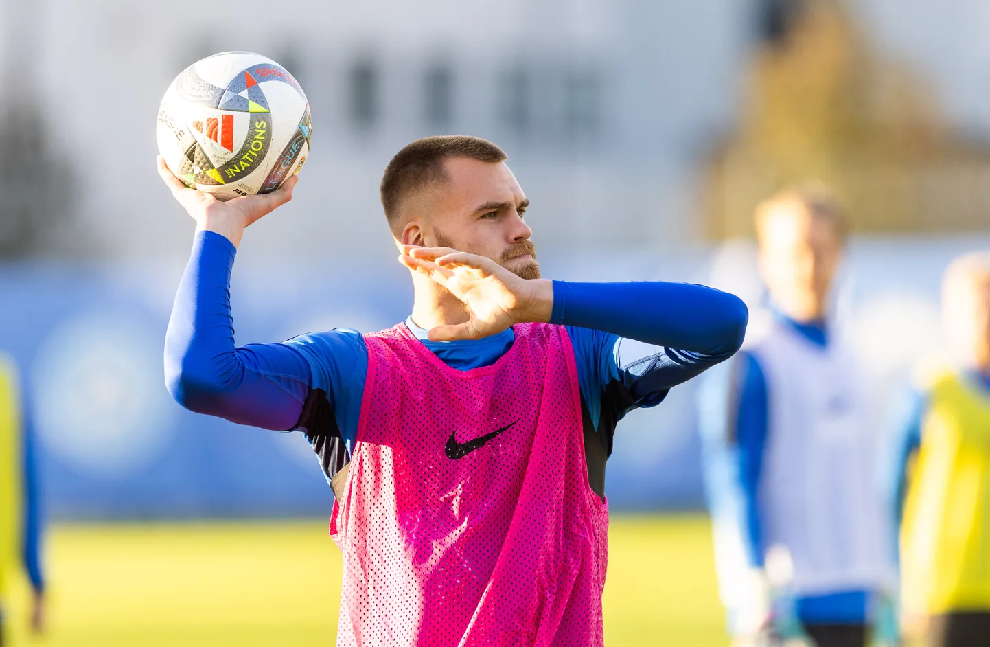 Eesti koondise jalgpallur Alex Matthias Tamm.