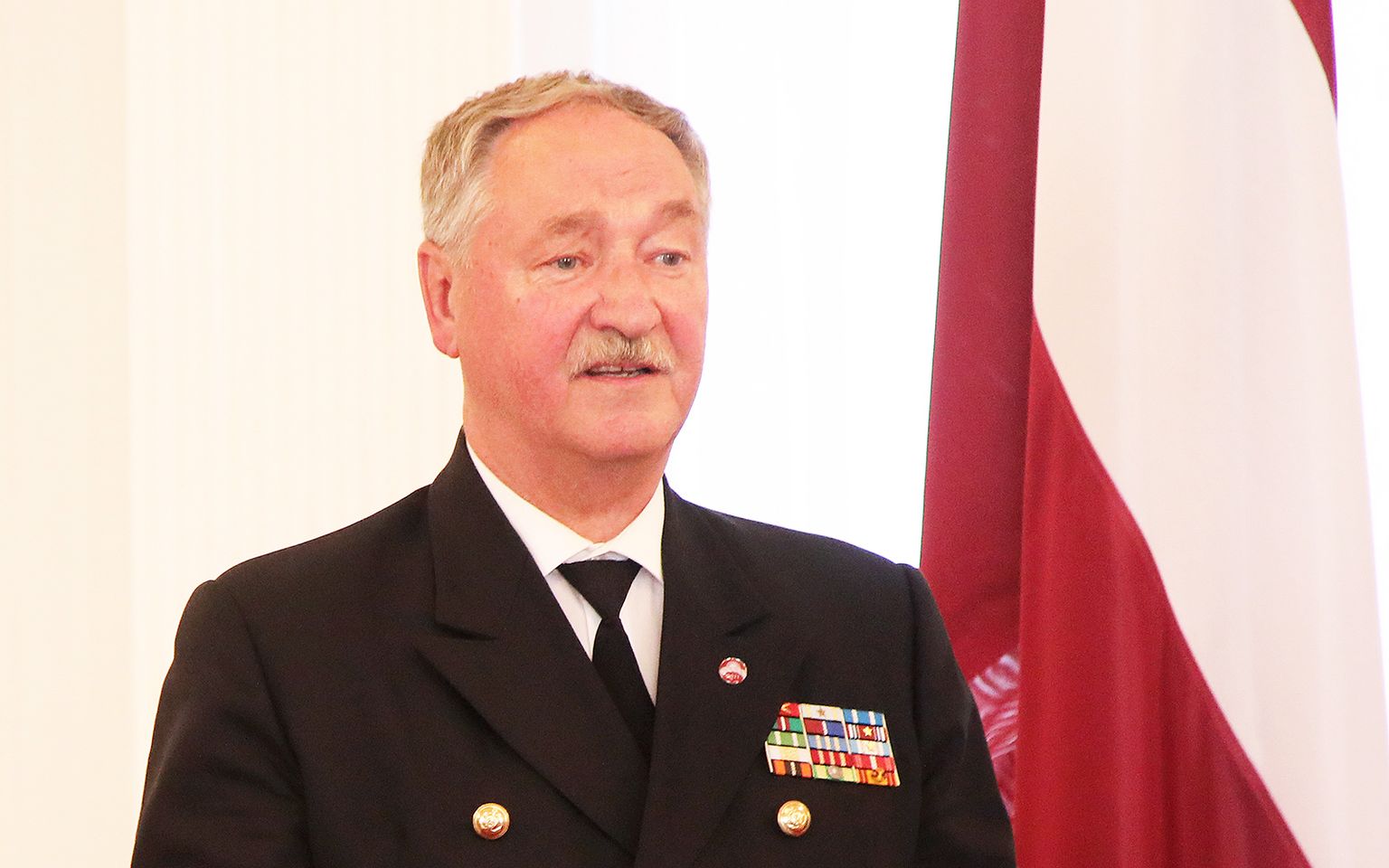 Nacionālo bruņoto spēku komandieris Gaidis Andrejs Zeibots