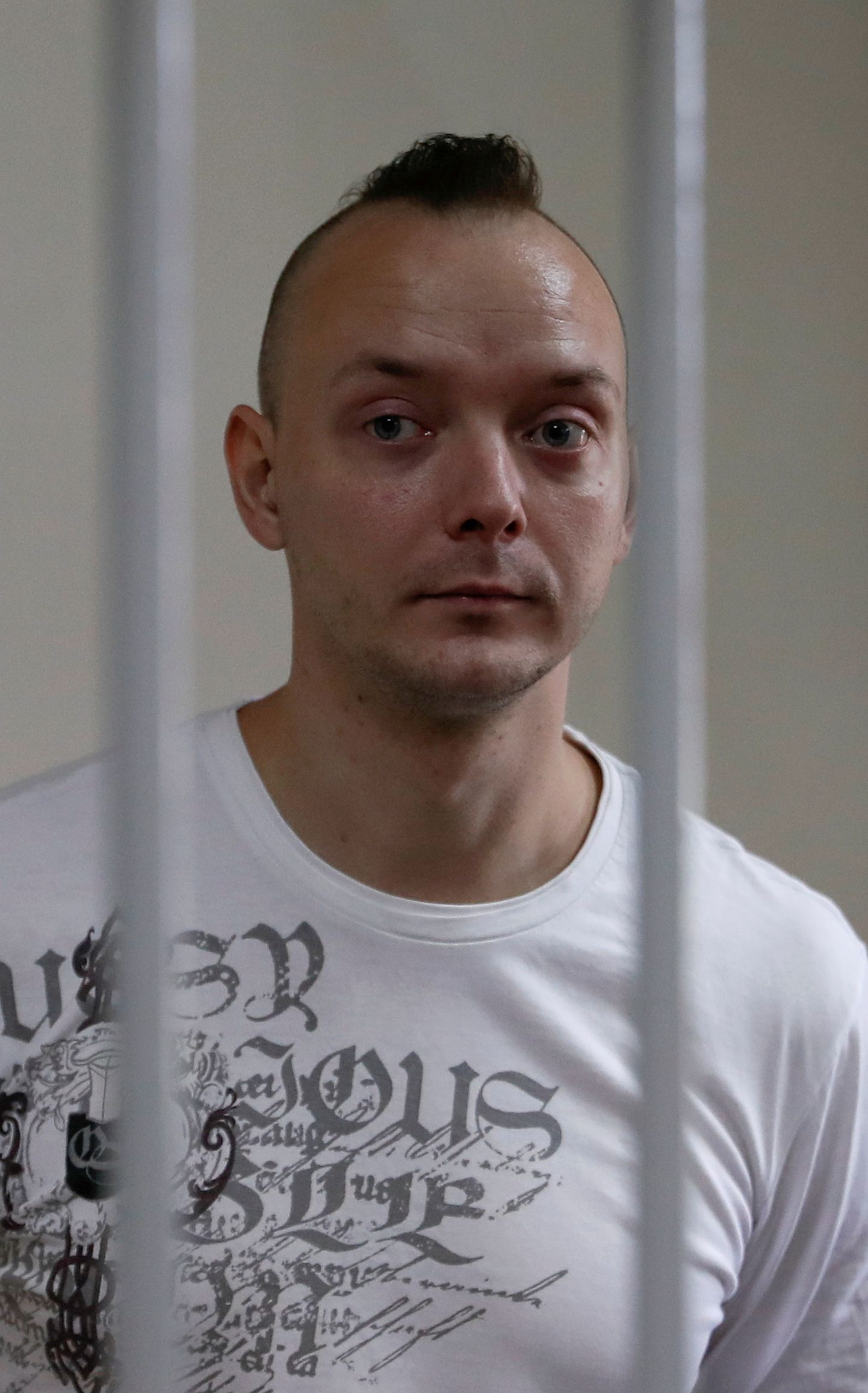 Ivan Safronov kohtuistungil Moskvas 2. september 2020.