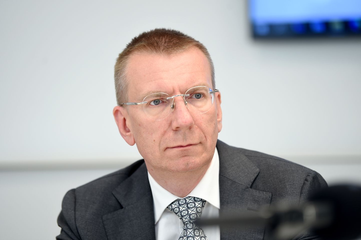 Министр иностранных дел Эдгар Ринкевич
