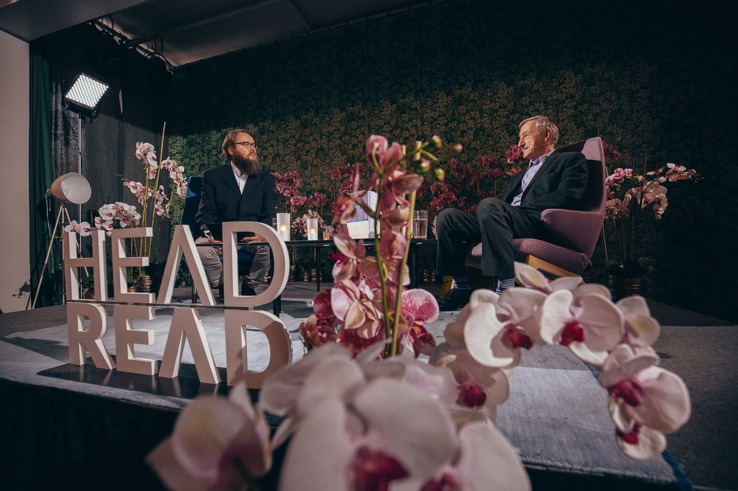 Jan Kaus ja Julian Barnes. HeadRead 2019.