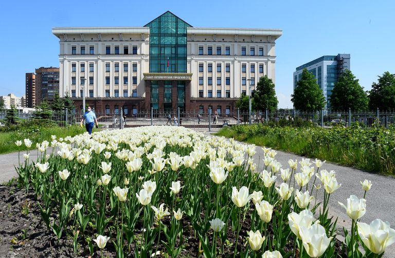 Venemaa Peterburi linnakohus, kus 9. juunil algas kohus ajaloolase Oleg Sokolovi üle