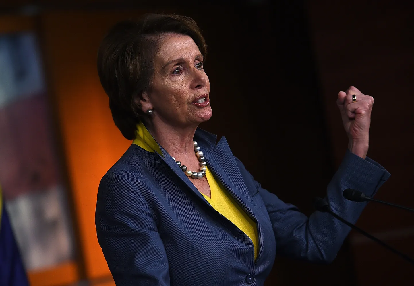 Nancy Pelosi.