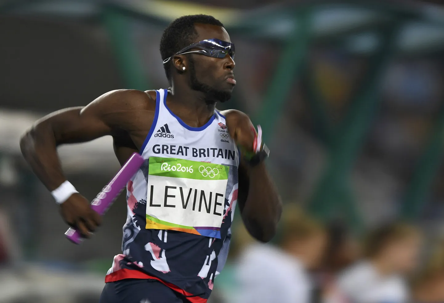 Nigel Levine 2016. aasta Rio olümpial.