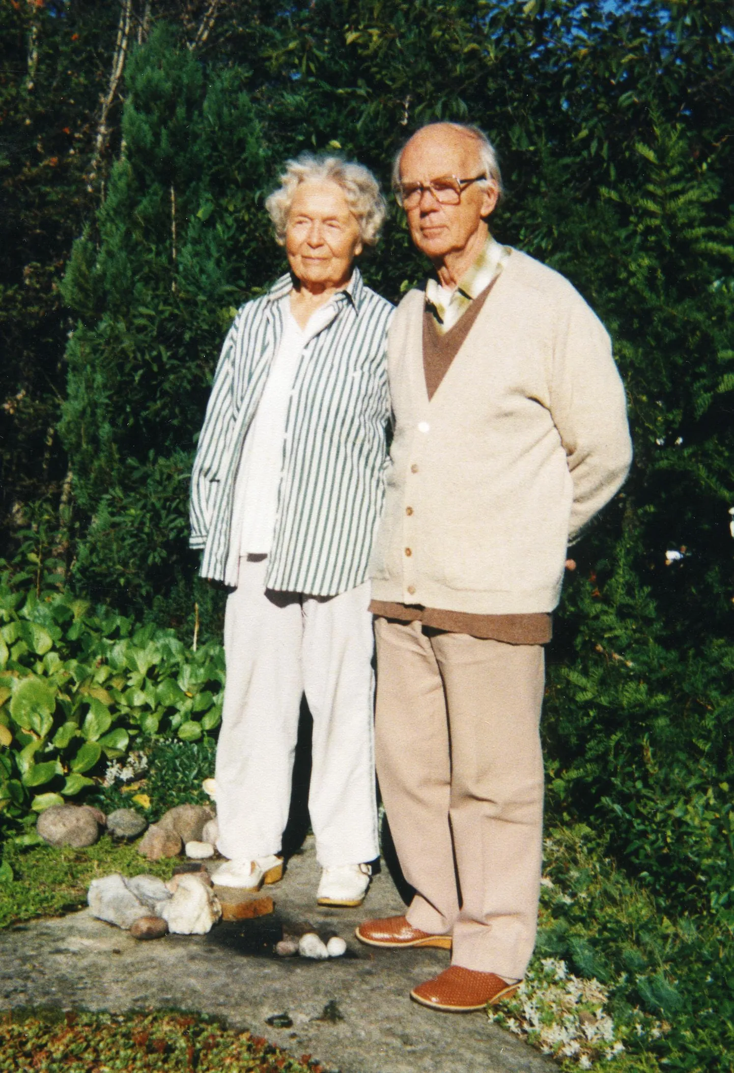 Liidia ja Arvo Mägi 1996. aastal. FOTO: Janika Kronberg