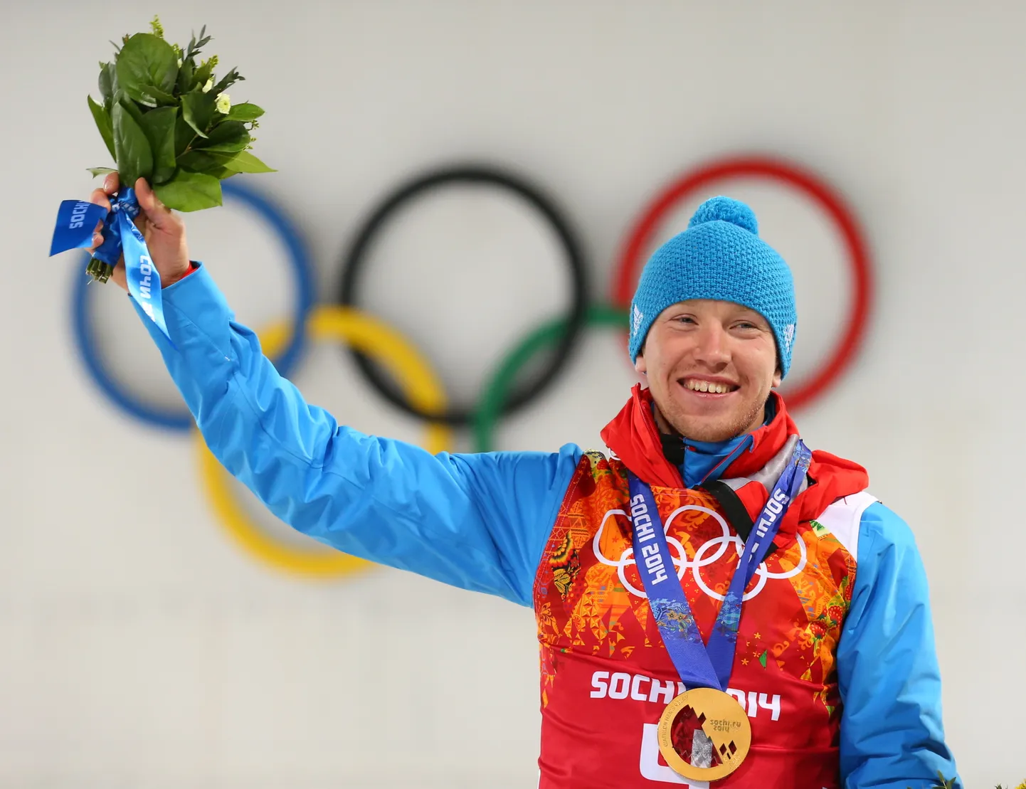 Aleksei Volkov Sotši mängudel.
