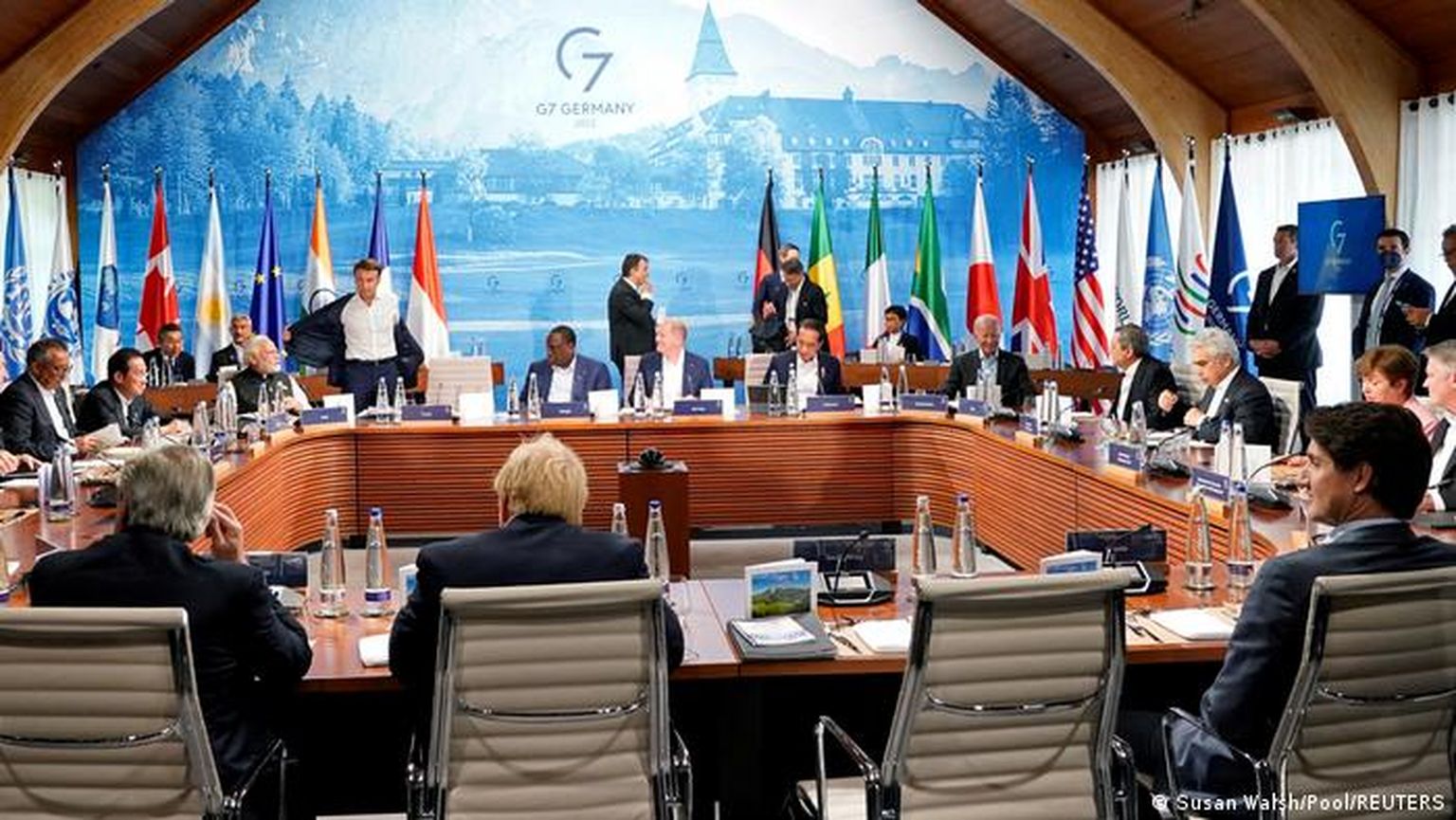 Закрытие саммита лидеров стран "большой семерки"