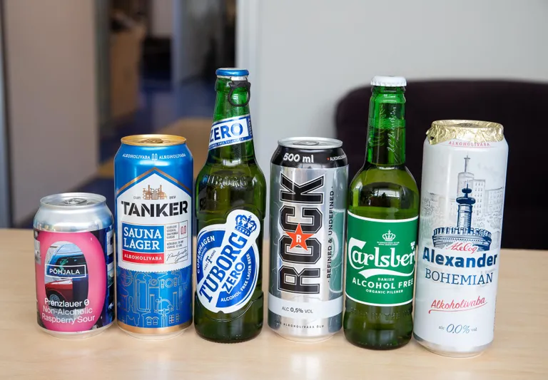 Mekkimisel osalenud alkoholivabad õlled.