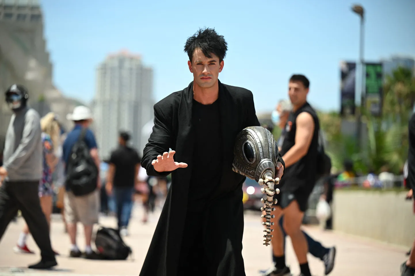 Sandmaniks kehastunud fänn San Diego Comic-Conil.