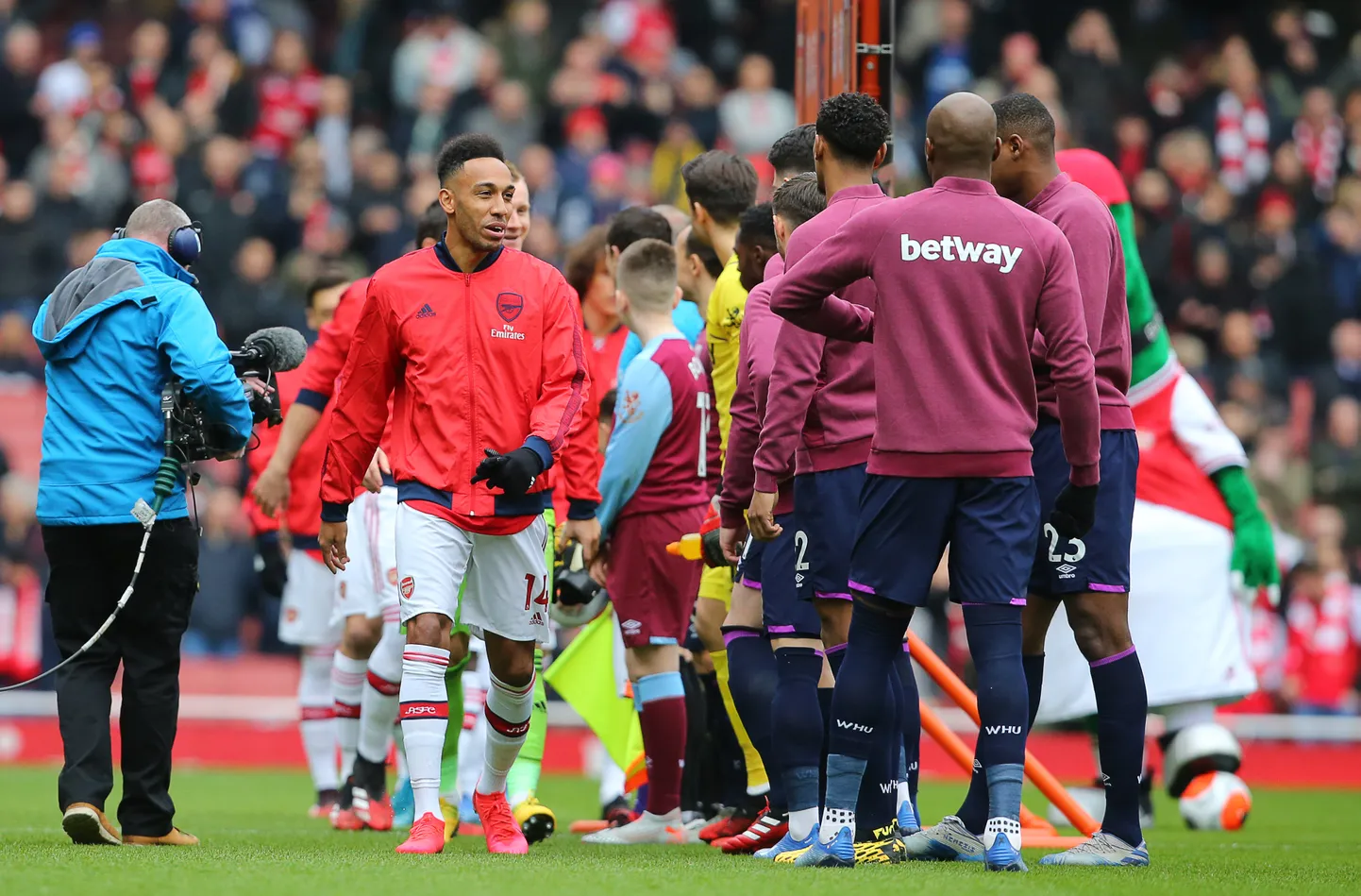 Londoni Arsenal ja West Ham United kohtusid liigamängus 7. märtsil.