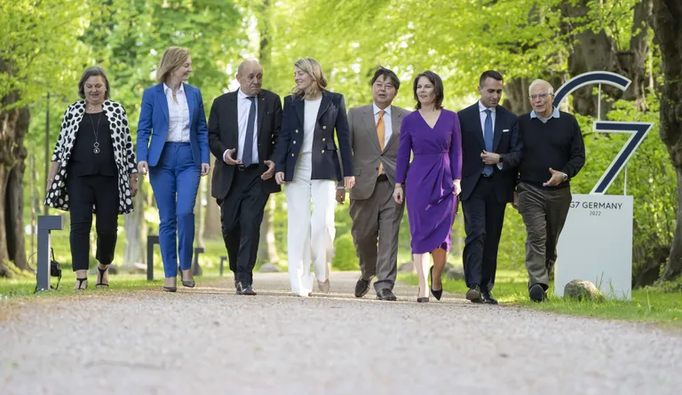 G7 välisministrid täna Saksamaal Wangelsis.