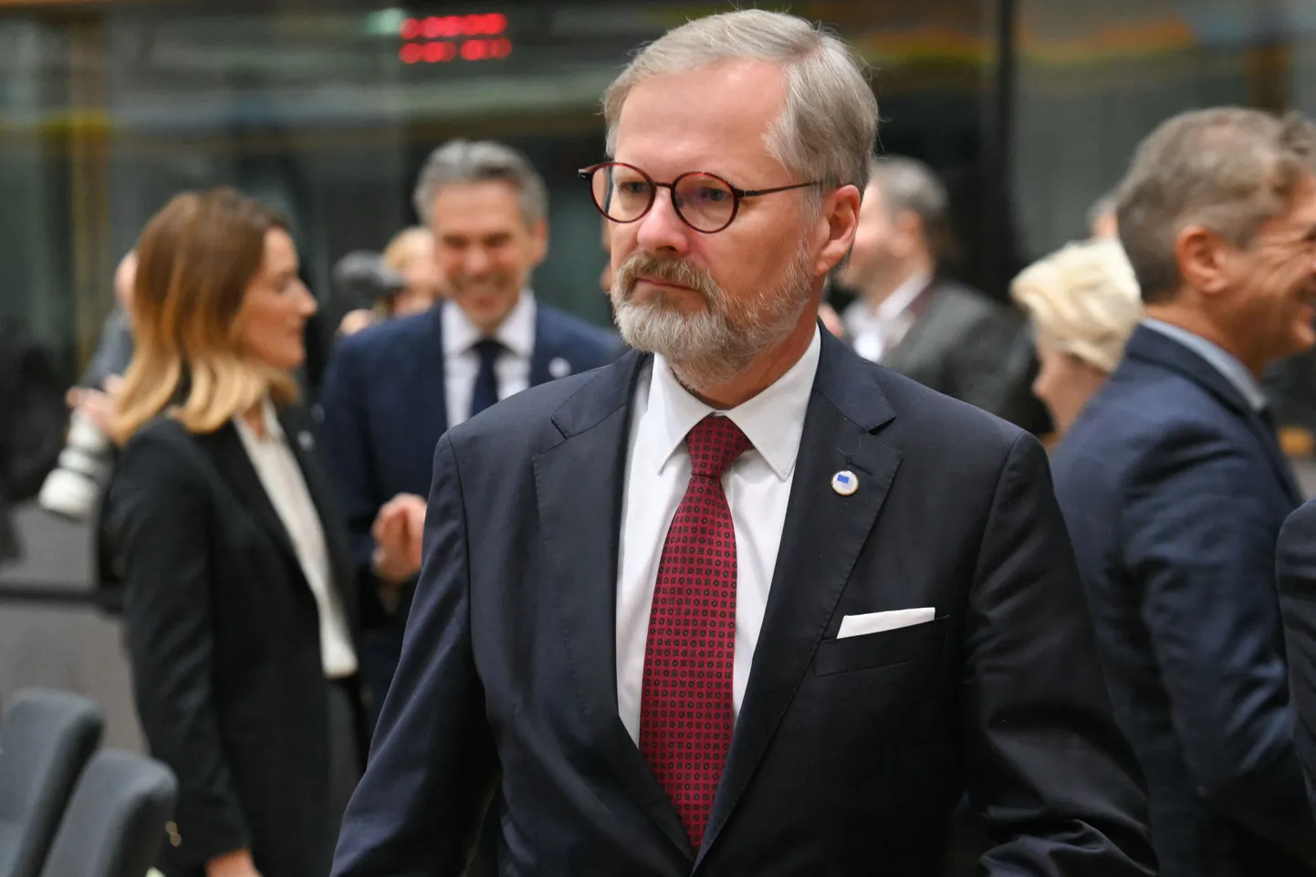 Čehijas premjerministrs Petrs Fiala
